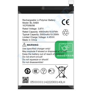 batterie infinix hot 50