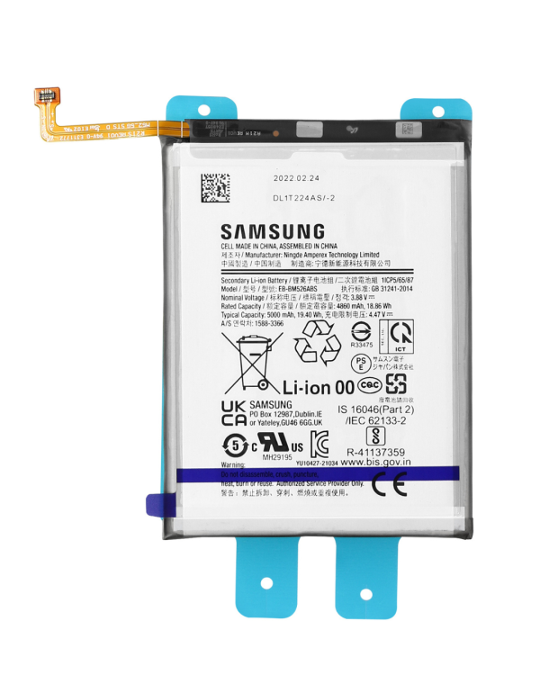 batterie samsung m52 5g