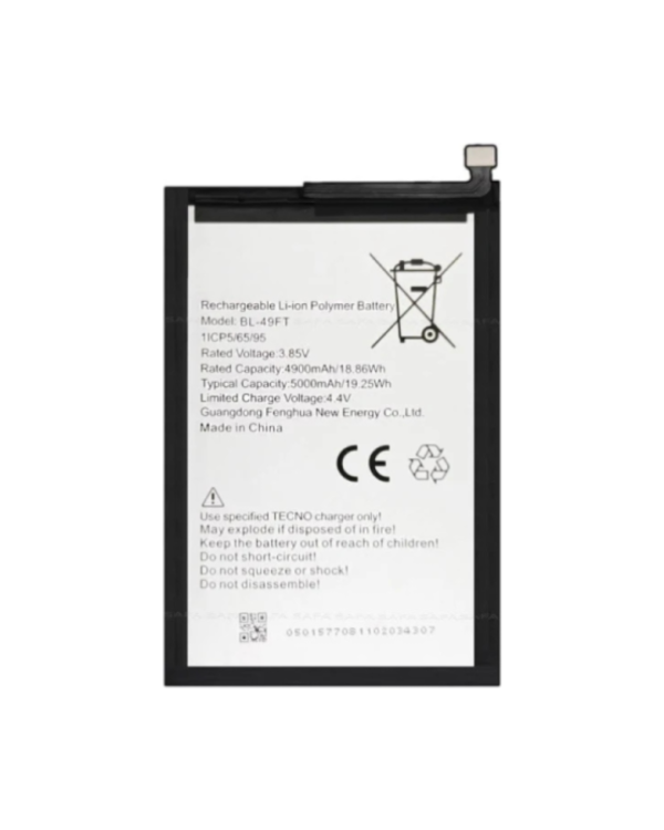 batterie tecno pop 7